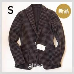 美品　アルテア　altea ジャージーテーラードジャケット　ストレッチ　ネイビー 2025年最新】ALTEA メンズ テーラードジャケットの人気アイテム