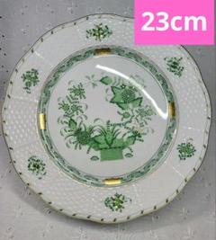 ヘレンド.インドの華　スープ皿 ヘレンド HEREND スーププレート インドの華 洋食器 21cm 皿