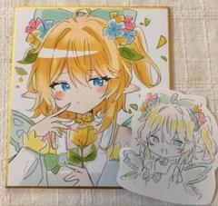 手描きイラスト　ミニ色紙　鈴蘭の妖精さん Yahoo!オークション -「東方 ミニ色紙」(手描きイラスト) の落札