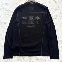 美品✨DIESEL T-JUNKAMAGLIETTA ロングスリーブTシャツ 黒