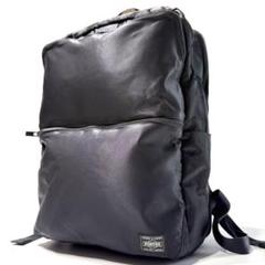 極美品　PORTER TIME デイパック リュック A4収納 ブラック