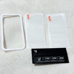 ★ iPhone 14 Pro ガラスフィルム 高精度ガイド枠付き 硬度9H
