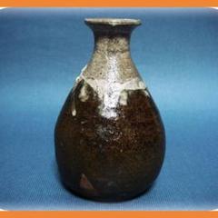 唐津焼　古唐津　徳利瓶　時代箱付　M　R7090 唐津焼 古唐津 徳利瓶 時代箱付 M R7090