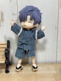 オビツ11 推し服 甚平J(ブルー)