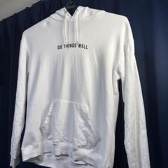 AZUL BY MOUSSY ホワイト フーディ L