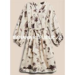 未使用　BANANAREPUBLIC バナナリパブリック　ワンピース　サファリ柄