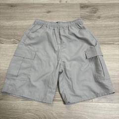 SHISKY ポリバルーンハーフカーゴパンツ　150 グレー