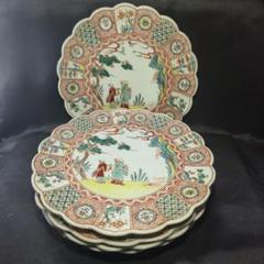 古伊万里 色絵中ボール 手描き 山水図 旧家蔵出し 明治骨董 蒐集家放出美品 古伊万里 色絵中ボール 手描き 山水図 旧家蔵出し 明治骨董 蒐集