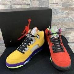 未使用 NIKE AIR JORDN 5 RETRO SE ① スニーカー