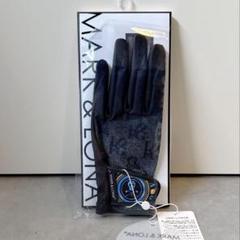 MARK&LONA - 超レア新品!!(定価13200)MARK&LONAマークアンドロナ・グローブ手袋 2025 最新 ☆ MARK&LONA グローブ 黒 マーク&ロナ 手袋 新品