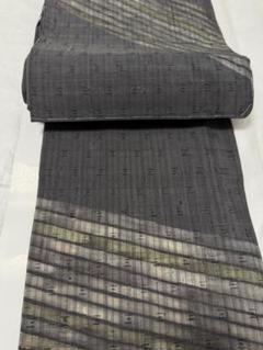 【極上新品】名家「しょうざん謹製」極上しょうざん生紬「茶屋辻文様」トール寸 極上新品】名家「しょうざん謹製」極上しょうざん生紬「茶屋辻
