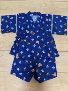 美品 ミキハウス 甚平 90cm キッズ 男の子