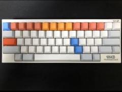 HHKB Pro2 type-s US配列 無刻印/白 カスタム 吸振マット付