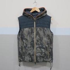 DUVETICA】リバーシブルダウンベストギャランティーカード入りメンズ