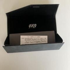 999.9 オリジナル ４本眼鏡ケース 黒 999.9”新4本ケース（2022ver.）】 | 999.9 selected by HAYASHI