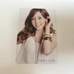 少女時代 GENIE 日本盤 初回限定盤 CD テヨン TAEYEON トレカ