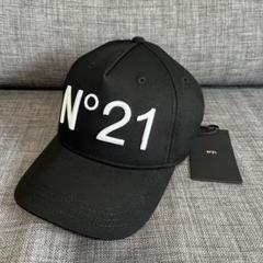 N°21 kids ヌメロヴェントゥーノ キッズ ロゴキャップ