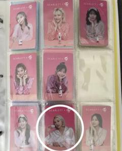 TWICE scarlet スカーレット 第1弾 インドネシア ナヨン トレカ TWICE scarlet スカーレット 第1弾 インドネシア ナヨン トレカ