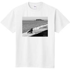 海辺の恋鳩　Tシャツ　鎌倉　七里ヶ浜　L