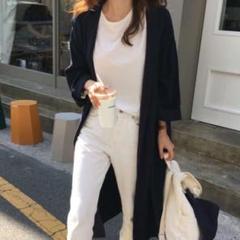 お勧め♡ロングシャツ ワンピース ロングワンピ カーディガン シャツ ブラウス