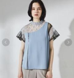 UNITED TOKYO★レースブラウス★ネイビー UNITED TOKYO（ユナイテッドトウキョウ）の「コンビネーション