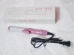ヘアアイロン コテ awesomestore 2way ストレート カール