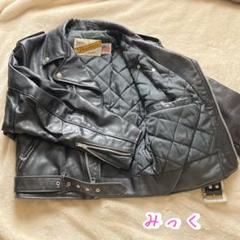 美品Schott レザー ダブルライダース 618 8 レディース
