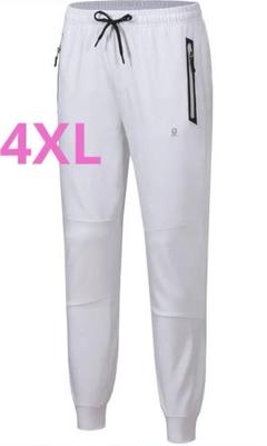 ✨新品✨メンズジョガーパンツ スウェットパンツ ジッパーポケット付き ホワイト