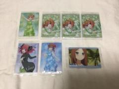 五等分の花嫁 二乃 三玖 四葉 ウエハース カード