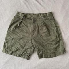 E. TAUTZ 英国製 コットンショーツ カーキ系 / イートーツのサムネイル