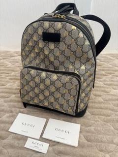 GUCCI Gucci グッチ GGスプリーム ビー 蜂 リュックサック