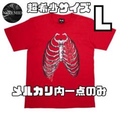 Lサイズ NO REMID BONE TEE -Red- 即完売 - メルカリ