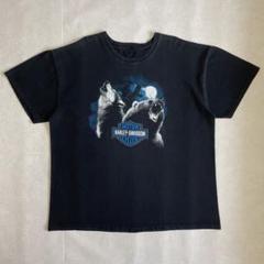 00s USA製 HARLEY-DAVIDSON ヴィンテージ アニマルTシャツ