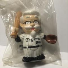 【限定 非売品】ケンタッキー KFC カーネルサンダース 貯金箱　Tigers 限定 非売品】ケンタッキー KFC カーネルサンダース 貯金箱 Tigers