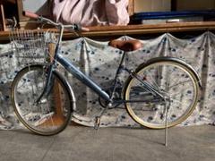 自転車 ママチャリ 完全組立 24インチ 変速なし シティサイクル