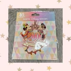 TDR 40周年 フレーム付き ピンバッジ セット 数量限定 匿名配送 2025年最新】ディズニー 40周年 ピンバッジの人気アイテム