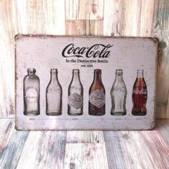ブリキ看板☆ コーラ トレロ風 COLA 瓶 381