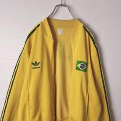 adidas ブラジル代表　サッカー　トラックジャケット　ジャージ　古着