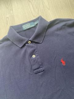 【ラルフローレン】POLO RALPH LAUREN ポロシャツ ネイビー M