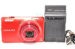 ニコン Nikon Coolpix S6300 デジカメ レッド #2851 - メルカリ