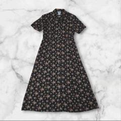 絹シルク31%【ローラアシュレイ】13号XLフラワープリント ロングワンピース LAURA ASHLEY - 絹シルク31%【ローラアシュレイ】13号XLフラワー