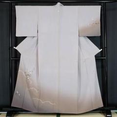 未使用　滝泰　絞り　正絹付下げ訪問着　白藤色　155cm　l876 未使用 滝泰 絞り 正絹付下げ訪問着 白藤色 155cm l876 - メルカリ