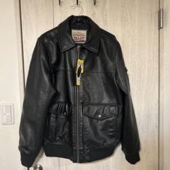 未使用 Levi's リーバイス フィールドジャケット レザー 赤タグ L 新品未使用 タグ付き UNDERCOVER × Levi's TYPE1 レザー