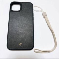 iPhone 14 Plus 用 ストラップ iPhone14 プラス ブラック