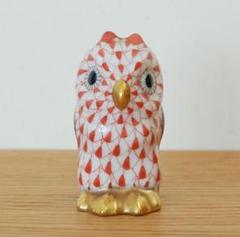 ☆希少☆美品 ヘレンド世界のフクロウ アテナのフクロウ(箱付き) ヘレンド 世界のふくろうシリーズ アテナのふくろう