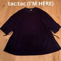 tac:tac I'M HERE チェックトップスのサムネイル
