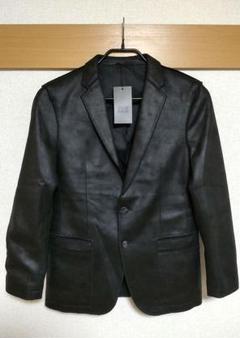 ✨未使用✨BOLINI テーラードジャケット PUスエード ブラック 2025年最新】BOLLINI カラー：ブラック系 テーラードジャケット