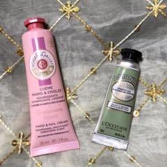 ロクシタン ローズハンドクリーム 30ml アーモンドハンドクリーム10ml