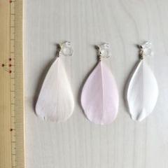 イヤリング　樹脂　片耳　3点セット
