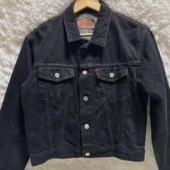 Levi's W7505-0369 先染黒 Gジャン ブラックデニムジャケット